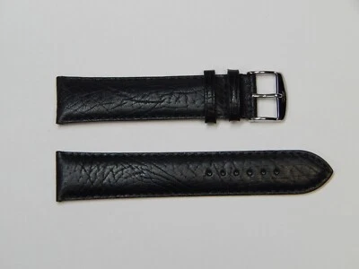 Correa de reloj Zuccolo Rochet & Cie ZRC genuina negra con hebilla | 22 mm 20 mm Foto 1 de 4