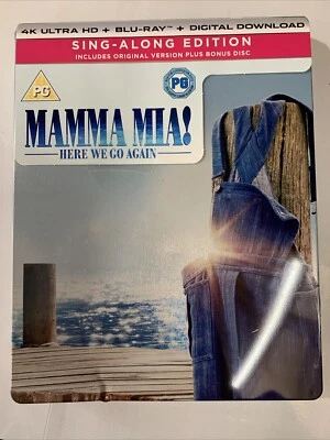 Mamma Mia! Here We Go Again * 4K UHD + Blu-ray + DVD * Limited Edition Steelbook - Image 1 of 4