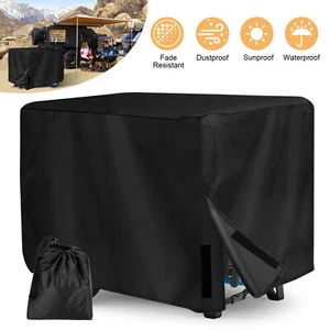 Heavy Duty Universal Generator Cover 210D Outdoor Waterproof 20"L x 20"H x 26"W - Picture 1 of 5