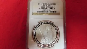 2012 New Zealand LOTR Bilbo Baggins Lord of the Rings The Hobbit NGC PR69 coin - Picture 1 of 10