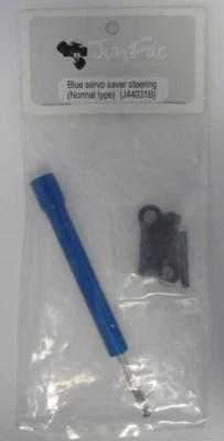 JunFac Blue Servo Saver Steering (Normal Type) RC Spare Replacements New J44031B - Image 1 of 2