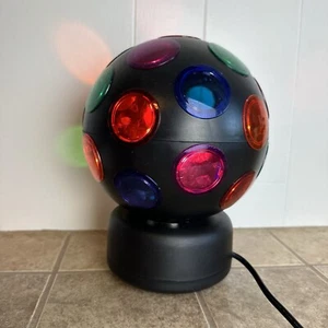 Intertek rotierende Discokugel 11" Partylicht mehrfarbige Lampe Modell XF2002-2 - Bild 1 von 8