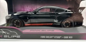 🔥 🔥JADA 1/18 PINK SLIPS CODE RED MUSTANG GT500 🔥 🔥 🚨 🚨 - Picture 1 of 6