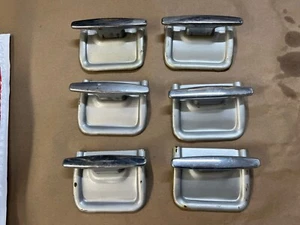 Vintage Truck Bed Tie Downs Set Of 6 - Picture 1 of 5