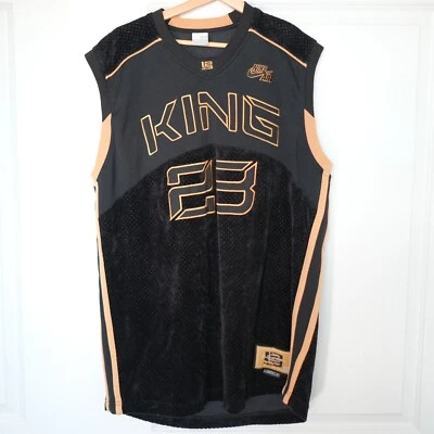 Camisetas Nike Air King Lebron James #23 Terciopelo Negro Talla L *RARAS* Foto 1 de 4