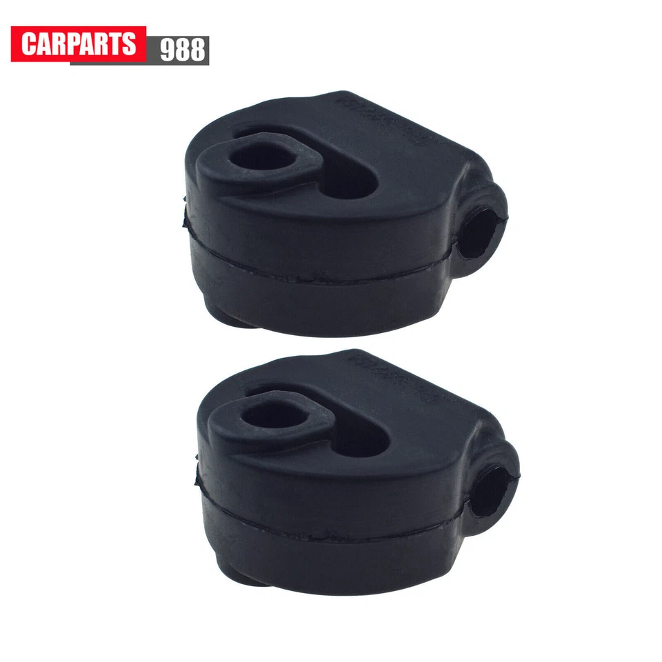 2Pcs Exhaust Pipe Hanger Rear Rubber For Honda Civic Accord Odyssey Acura RDX - Image 1 of 4