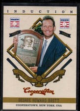 2012 Panini Cooperstown INDUCTION #1 George Brett KANSAS CITY ROYALS insert 89