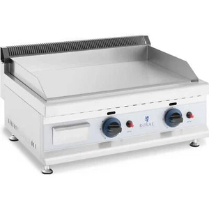 Gasgrill 2 x 3100 W Profi Gasbräter glatt 60 x 40 cm Erdgas Doppelgrill - Bild 1 von 5