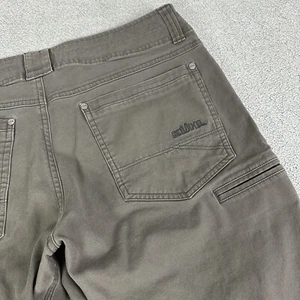 Kuhl Kanvus Jeans Herren 35x29 grau Stretch 5 Pocket Hose Wandern Outdoor LESEN - Bild 1 von 13