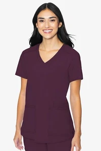 Med Couture Insight Women's Scrub Tops Multiple Sizes and Colors!! Style 2411 - Picture 1 of 23