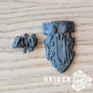 Warhammer AoS Maggotkin of Nurgle Bits | Putrid Blightkings | Corrupted Shield B - Picture 1 of 1