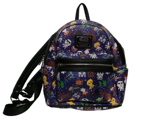 Mochila escolar Loungefly Disney Star Wars personajes correas ajustables - Imagen 1 de 18