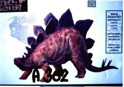 15"Long STEGOSAURUS Dinosaur  Unassembled Unpainted Vinyl Model Kit 1/30 - Image 1 of 2