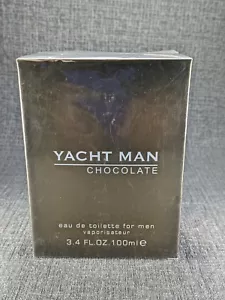 YACHT MAN CHOCOLATE EAU DE TOILETTE SPRAY FOR MEN 3.4 Oz / 100 ml. NEW IN BOX - Picture 1 of 1