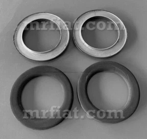 Anillo de goma de protección de resorte delantero Iso Lele (4 piezas) nuevo - Imagen 1 de 1