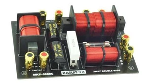 Passive 2 Way 400W Dual Woofer Audio Crossover Speaker Frequency Divider Filter - Picture 1 of 7