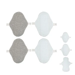 4Pcs Reusable Menstrual Pad Washable Feminine Pads Leakage Regular Abso AU - Picture 1 of 18