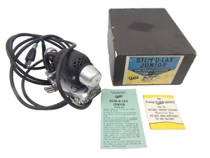 6G Oster Stim-U-Max Junior Modell M-4 Massagegerät mit Box funktioniert Vintage Quacksalber Med - Bild 1 von 7