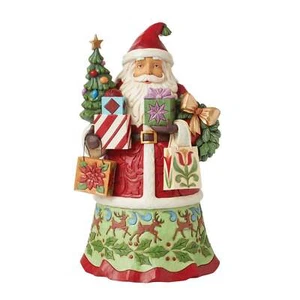Jim Shore Santa with Gifts Bags Figurine 6015501 New 2024 - Picture 1 of 4