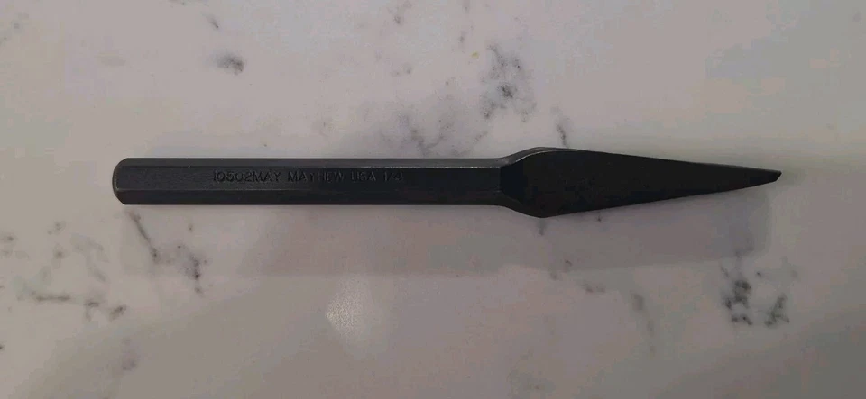 Mayhew 10502 1/4-Inch Half Round Nose Chisel - Image 1 of 2