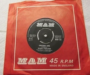 Gilbert O'Sullivan ~ Christmas Song ~ 7" Vinyl Single 1974 MAM124 MAM ... EX - Picture 1 of 1