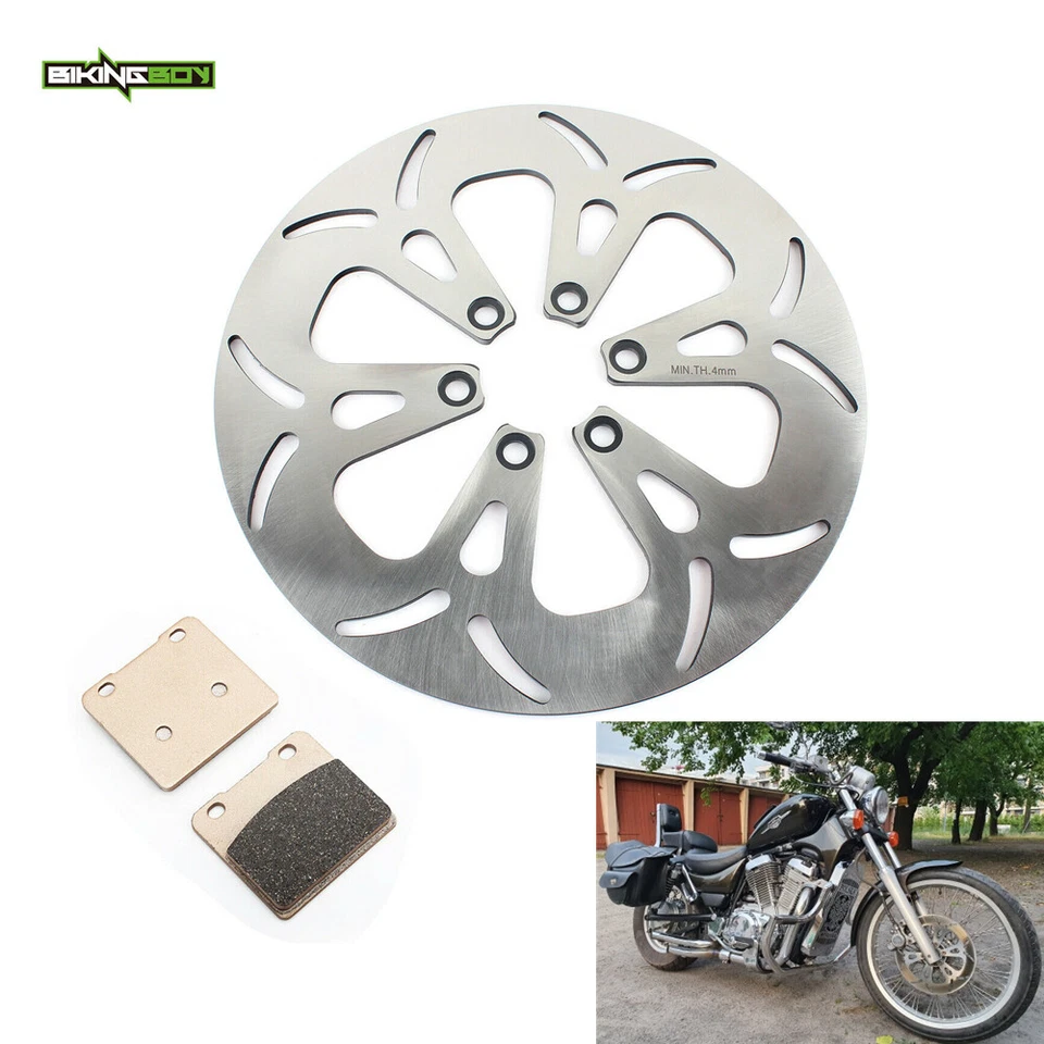 Pastilhas de disco rotor freio dianteiro para Suzuki Intruder 1400 VS1400 GL GLP 1987-2004 88 - Imagem 1 de 4