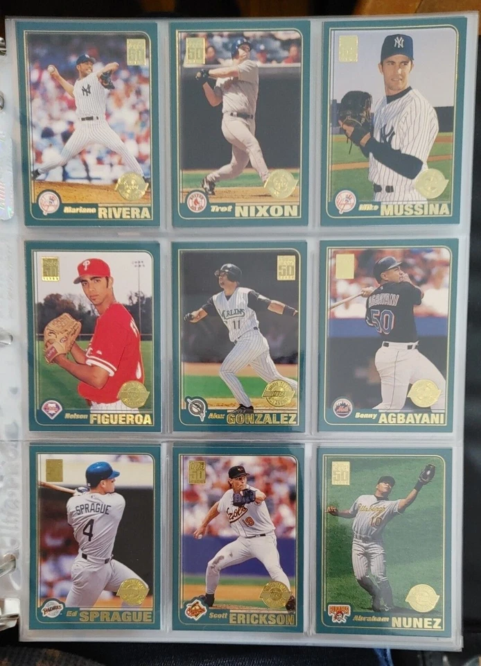 2001 Topps Home Team Advantage 401-600 Pick from drop down list - Image 1 of 3