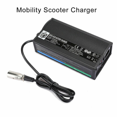 24V 5A Mobility Elder Electric Scooter Wheelchair Gel/  Acid Battery Charger NEW