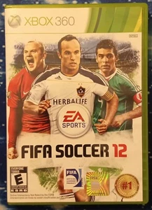 FIFA SOCCER 12 CIB Complete XBOX 360 Game Authentic GC (2011 EA SPORTS) - Picture 1 of 7