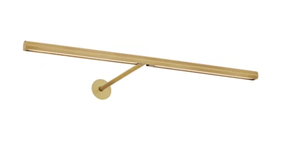 Plural Faceted Picture Light 18 inch Natural Brass Tech Lighting - Image 1 of 4