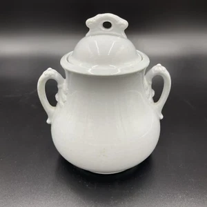 JW Pankhurst Ironstone Zuckerdose oder Keksdose Hanley Staffordshire England - Bild 1 von 10