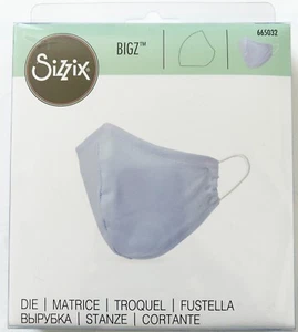 Sizzix Bigz Small Mask die #665032 Retail $22.99 Cuts fabric, fits child - Picture 1 of 4