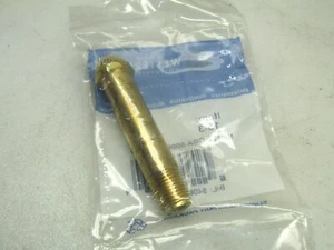 Western Enterprise 15-3 Nipplo regolatore ottone CGA-500, 510, 580, 590, 1/4 NPT - Foto 1 di 5