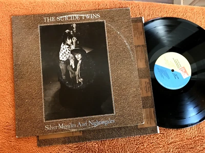 THE SUICIDE TWINS SILVER MISSLES & Nightingales LP 1986 GLAM PVC hanoi rocks og! - Image 1 of 3