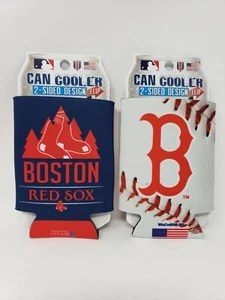 WinCraft Boston Red Sox 2 lati Koozy Cosy Can Cooler - Foto 1 di 3