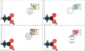 1977 FDC British Achievement Chemistry SHS Institute of Chemistry Stampex GB - Picture 1 of 5