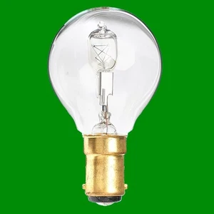 1x 30W (=40W) Halogen Dimmable Clear Golf B15 Light Bulb Lamp SBC G45 Mini Globe - Picture 1 of 3