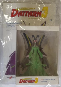 Daitarn 3 3D Collection Comandante Zenoia Modellino Statuetta + Fascicolo - Picture 1 of 2
