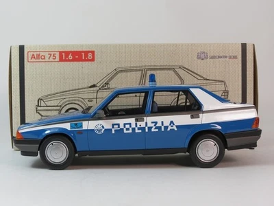 Laudoracing Alfa Romeo 75 1.8 POLIZIA 1985 1/18 LM187B-PO - Immagine 1 di 4