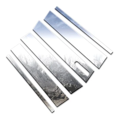 Набор хромированных стоек 6p Luxury FX с бесключевым входом подходит для Ford Explorer 2002-2010 годов выпуска - Изображение 1 из 4