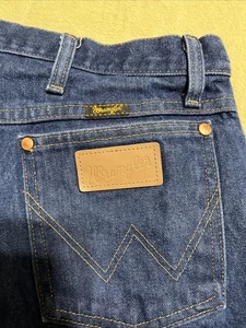 Wrangler 13MWZ Cowboy Classic Herren 36x36 Blau Jeans Actual 34x35 - Bild 1 von 6