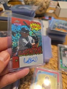 2024 Leaf Vivid Illustrations Ichiro Suzuki Auto /10 - Picture 1 of 4