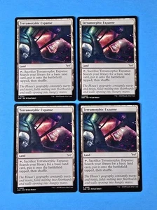 4x Terramorphic Expanse Duskmourn House Horror 2024 DSK Mtg Magic Card Land 269 - Picture 1 of 2