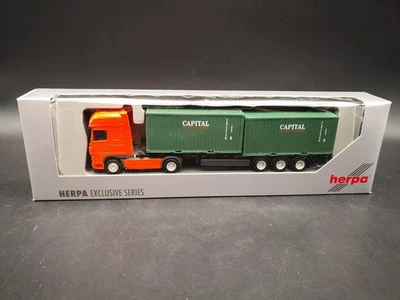Herpa DAF XF 105 Capital Container Sattelzug *Vi1001-4-3000 - Bild 1 von 4