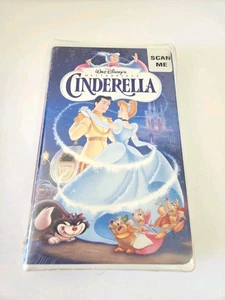 Cinderella (Walt Disney's Masterpiece) [VHS] [VHS Tape] KMART FACTORY SEALED - Foto 1 di 6