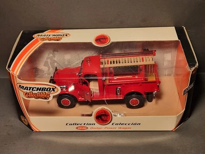 Dodge Power Wagon M.B.F.D. 1946 Matchbox Collectibles 1/24 Camión de bomberos Foto 1 de 4