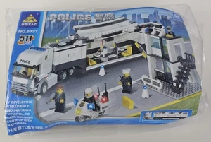 Juego de centro de comando móvil de camión de policía #6727 bloques de construcción Kazi 511 piezas - Imagen 1 de 6