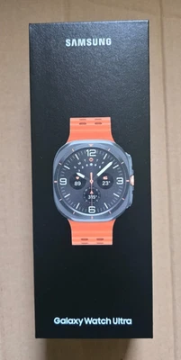✔️ Samsung Galaxy Watch Ultra LTE 2025 Titanium Gray/Orange ~ 47 mm ~ 64 GB *NEU - Bild 1 von 2