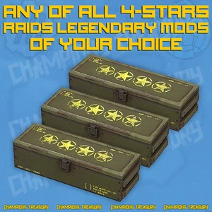 FALLOUT 76 [PC] ANY x20 4-STARS MODS OF YOUR CHOICE! EVERY ITEM AVAILABLE! - Picture 1 of 1