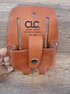 CLC 464 Leather Measuring Tape Measure Belt Holder Pouch Tool Carrier - Picture 1 of 7